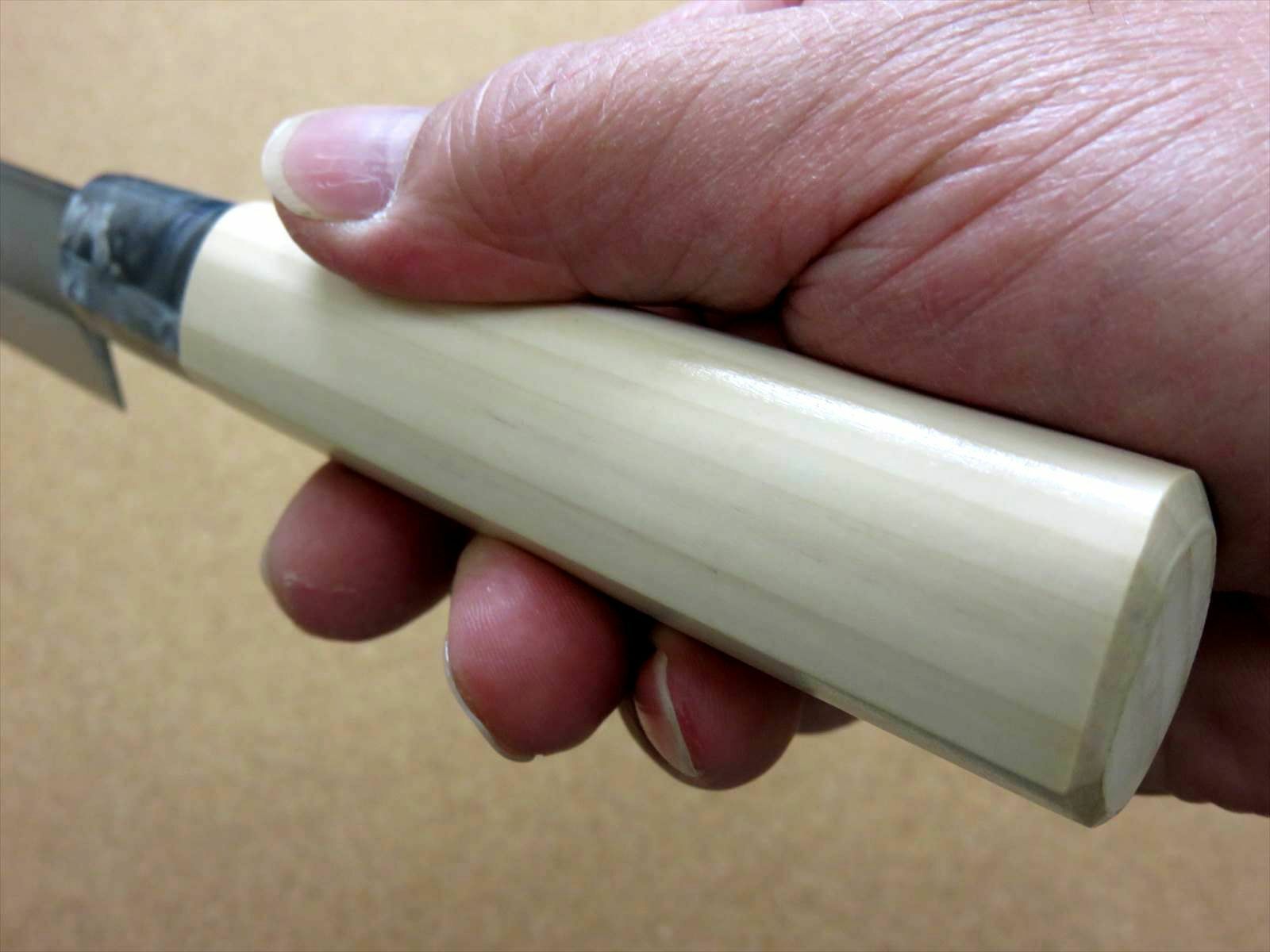 Japanese Kitchen Sashimi Yanagiba Knife 210mm 8 in Left handed Fish SEKI JAPAN - Fresh Stock Dated January 2026