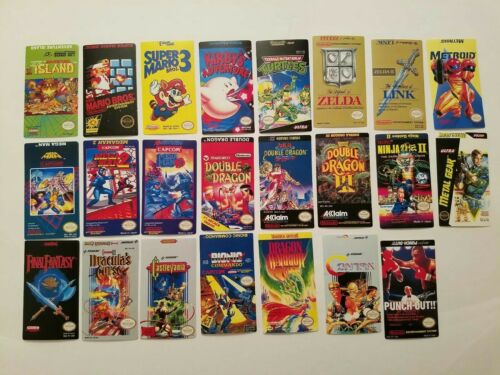 Tecmo NBA Basketball NES cartridge replacement label sticker Nintendo - Fresh Stock Dated December 2025