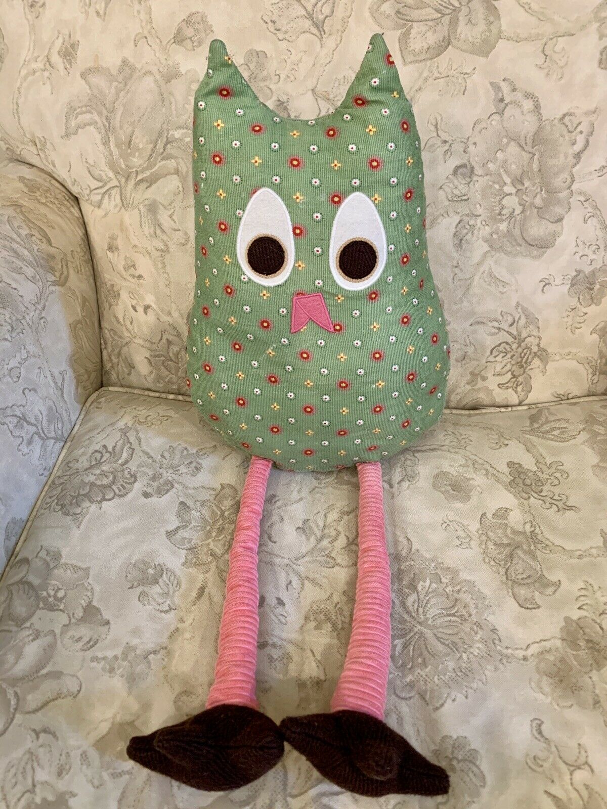 Pottery Barn Kids Hayley Brooke Owls Plush Lot Of 2 - Joy & Penny - EUC - Fresh Stock Dated December 2025