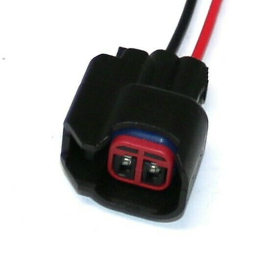 Fuel Injector EV6 Female Adapter Pigtail (QTY 2) for Polaris RZR 1000 14-19 - Fresh Stock Dated February 2026