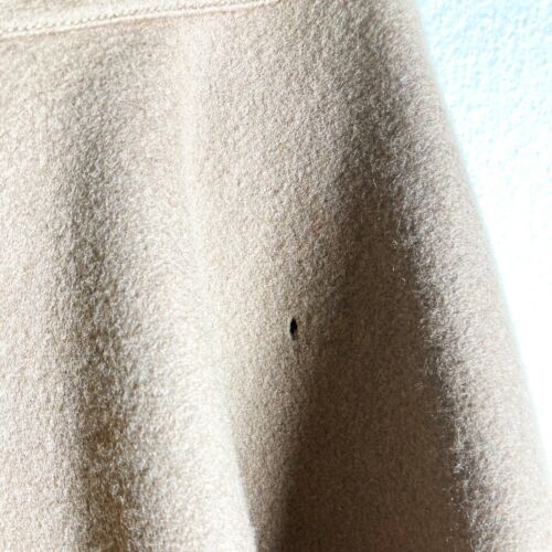 Vintage 50’s Brown Wool Felt Circle Swing Lindy Hop Skirt - Fresh Stock Dated December 2025