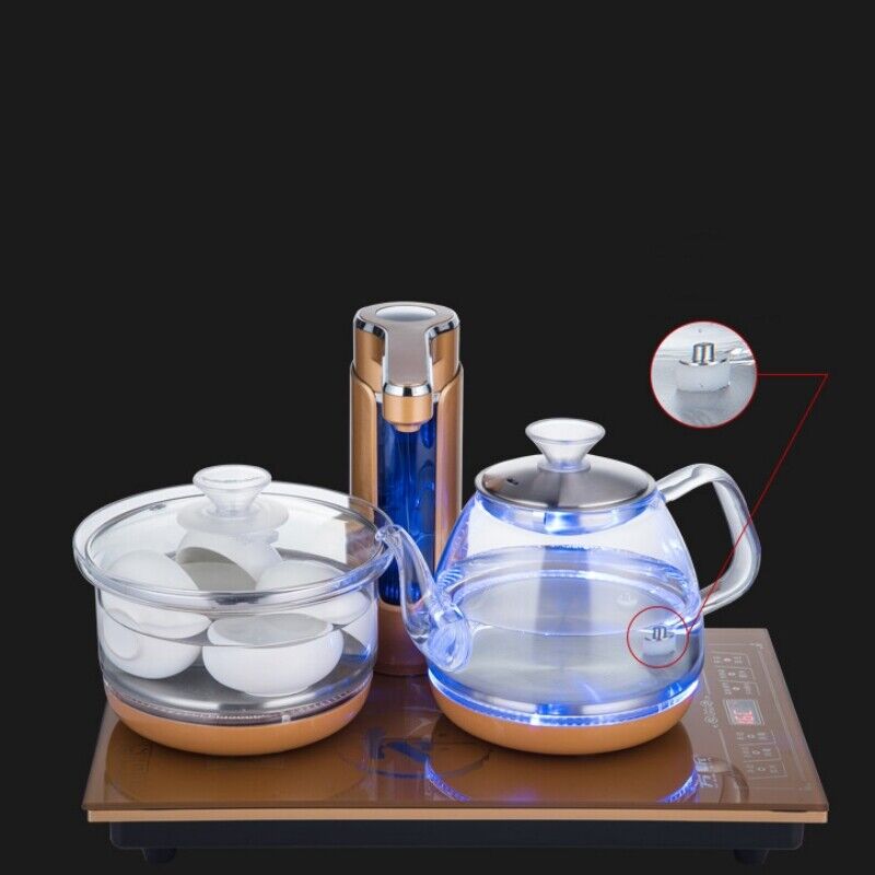 110V induction cooker automatic system electric kettle sterilizing pan glass new - Fresh Stock Dated February 2026