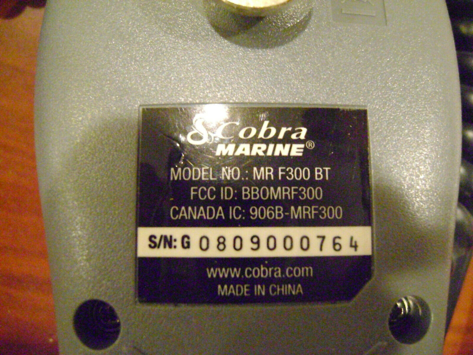 Add Bluetooth to any device! New Cobra MR-F300BT Waterproof Bluetooth Handset - Fresh Stock Dated December 2025