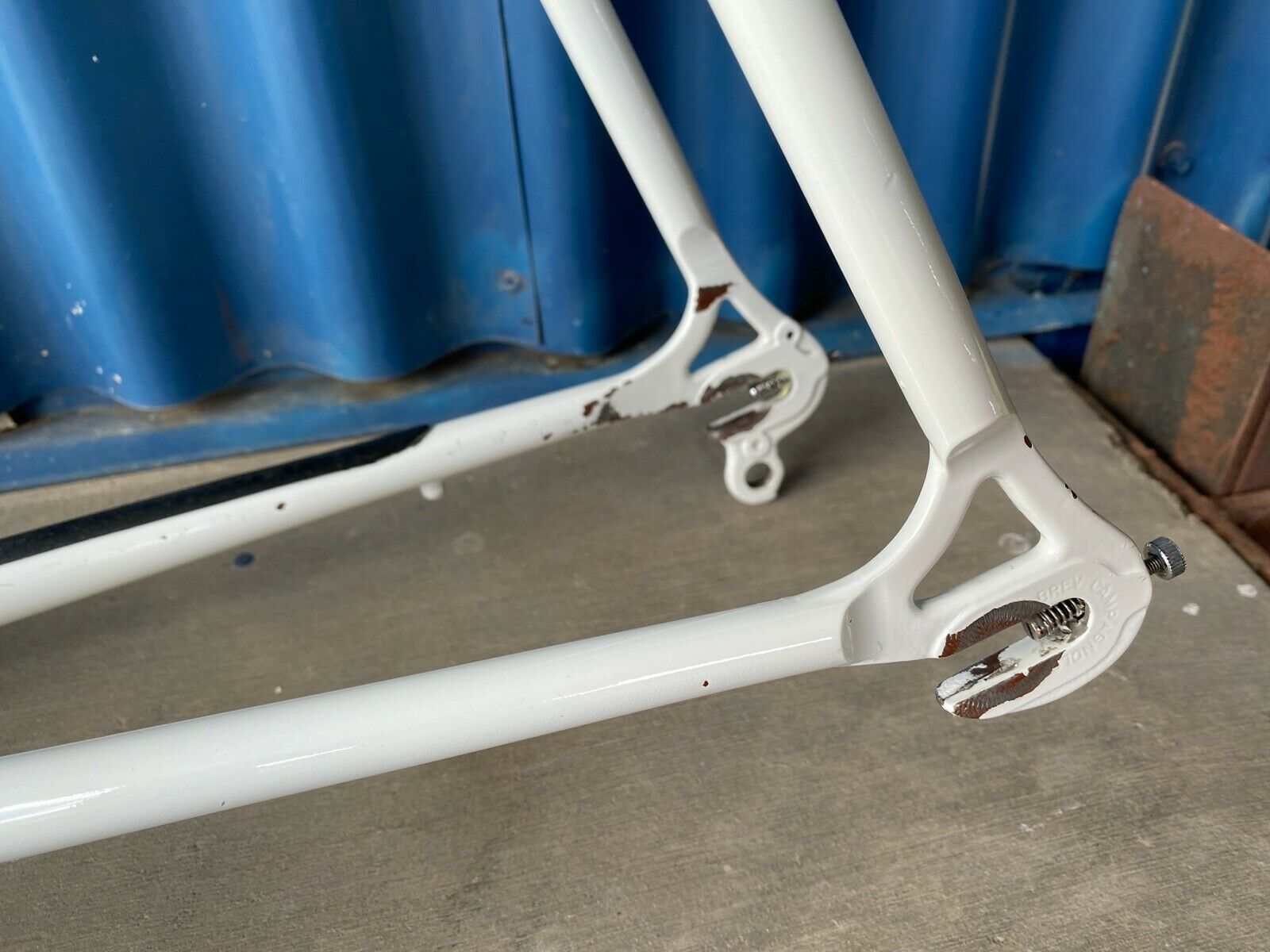 1983 Glenn Erickson Matching Frame and Fork, 54 x 56 C to C - Fresh Stock Dated February 2026