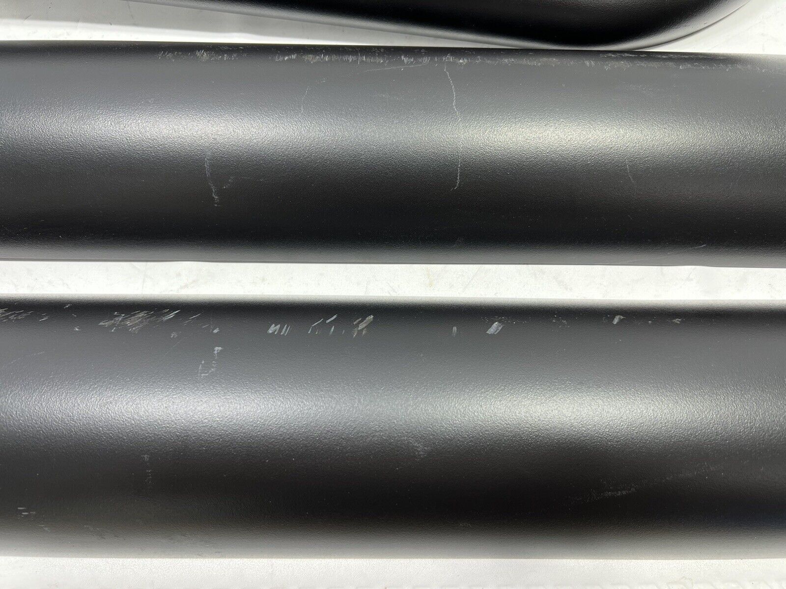 18-21 Harley Davidson Street Bob Softail Black Exhaust Heat Shields Shield Set - Fresh Stock Dated February 2026