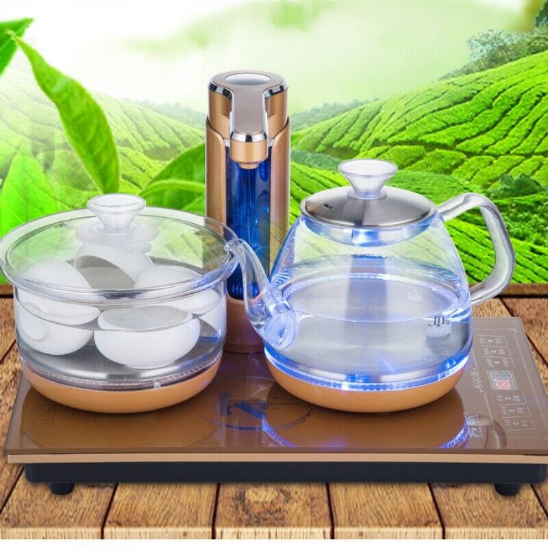 110V induction cooker automatic system electric kettle sterilizing pan glass new - Fresh Stock Dated February 2026