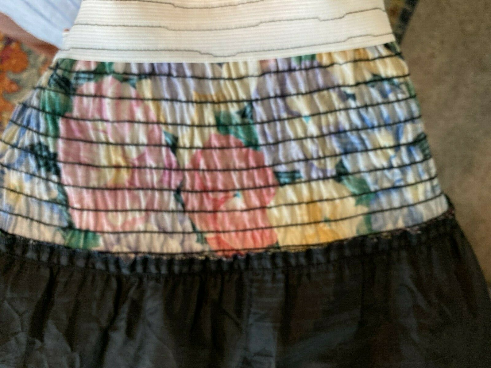 Vtg Diane Fries Original 100% Cotton Tiered 3 Way to Wear Skirt Dress OSFM - Fresh Stock Dated December 2025