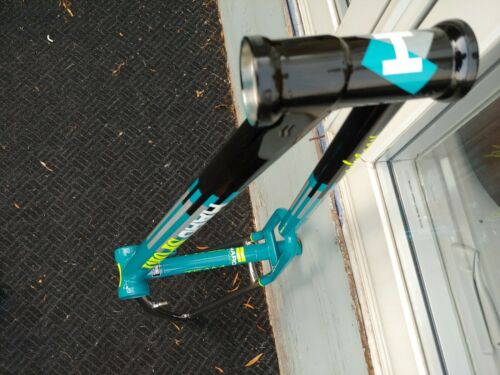 Haro 2017 Lineage Team Sport tribute Frame 20.75 Black / turq Bmx Freestyler - Fresh Stock Dated February 2026