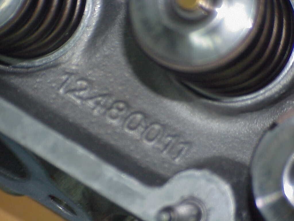 2  SB2.2 Chevy GM #12480011 Ported Aluminum Heads from a NASCAR Engine Shop JR21 - Fresh Stock Dated February 2026