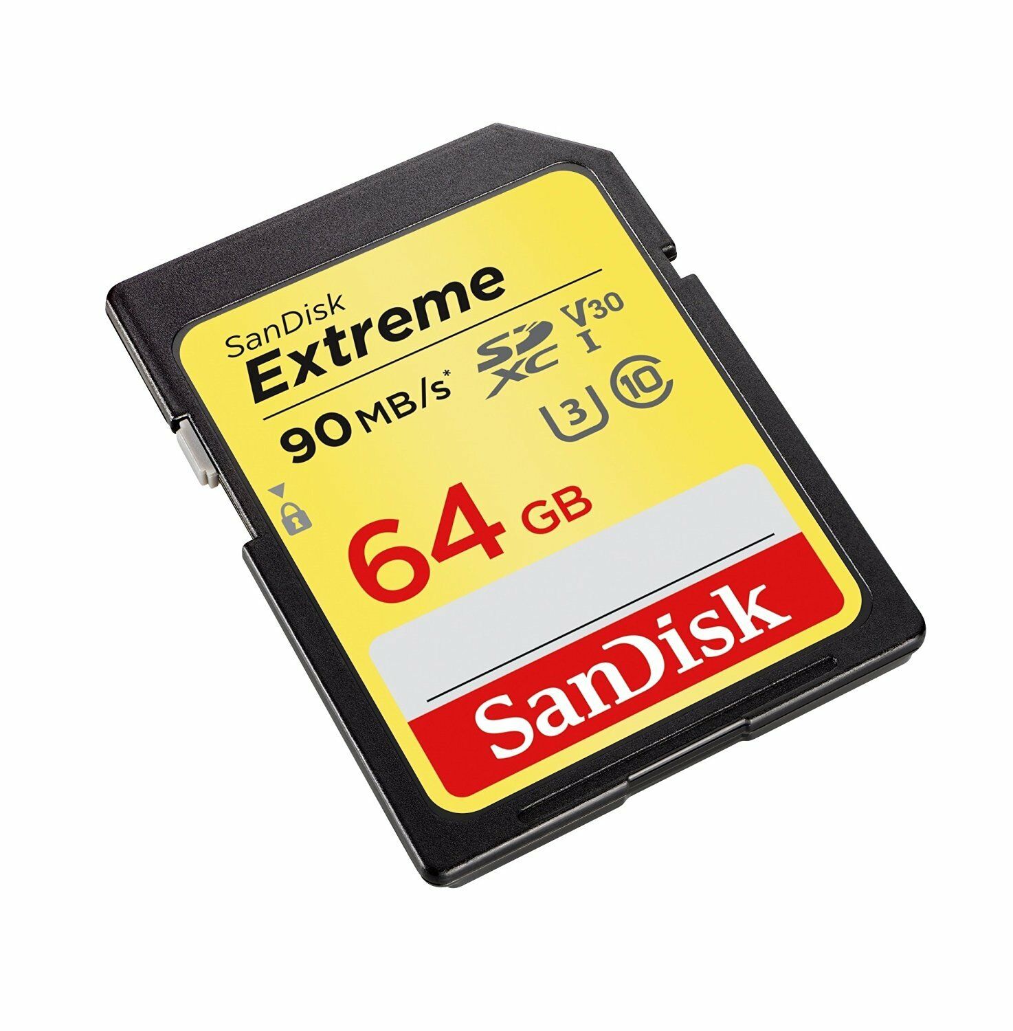 SanDisk 64GB Extreme SDHC 90MB/S Class 10 V30 UHS-I U3 4K Camera Flash Card NEW - Fresh Stock Dated February 2026