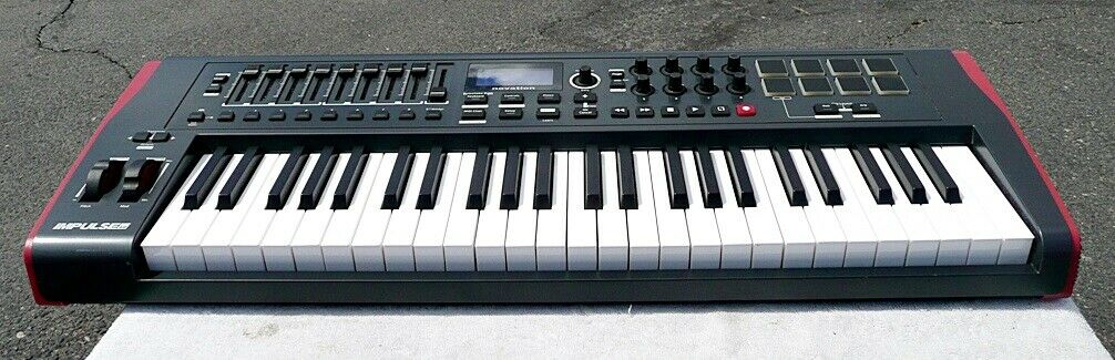 Nemko Novation Impulse 49 Key Keyboard MIDI Controller -Works Great - Excel Cond - Fresh Stock Dated February 2026