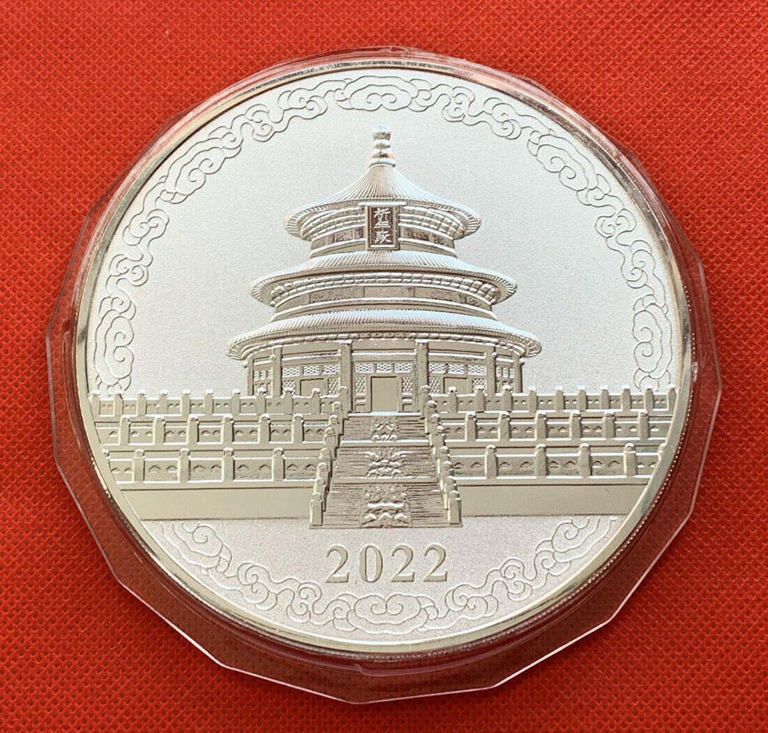 2022 China COLORED PROOF Lunar Year of the Tiger 24K Gold and Silver Coin--1000g - Fresh Stock Dated February 2026