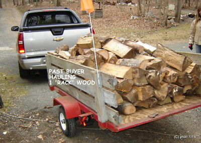 Seasoned FIREWOOD fuel to fit most fireplace/wood-stoves half cord *U-haul* USA - Fresh Stock Dated December 2025
