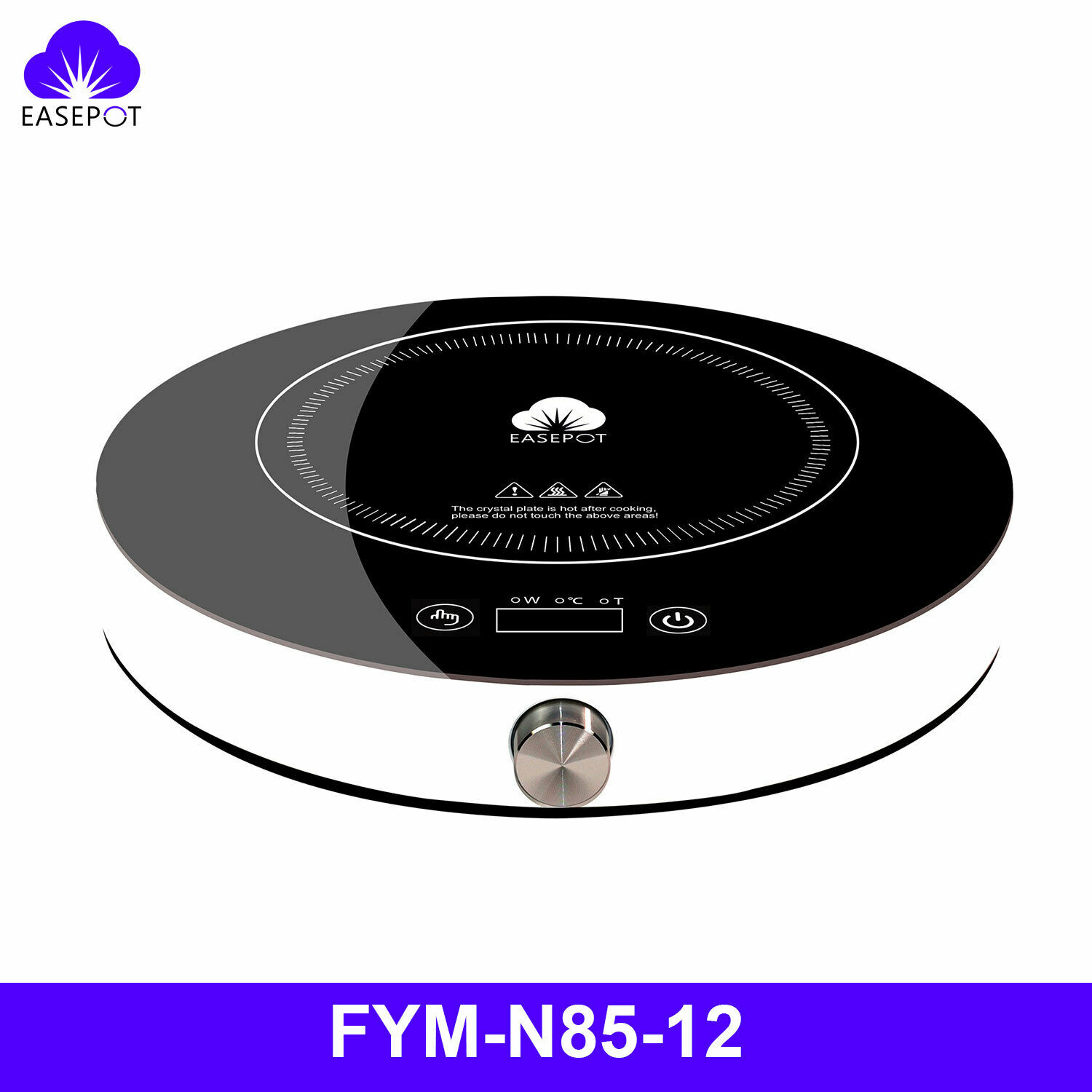 EASEPOT Portable Electric Induction Cooktop 1800W Cooker Countertop Hot Plates - Fresh Stock Dated December 2025