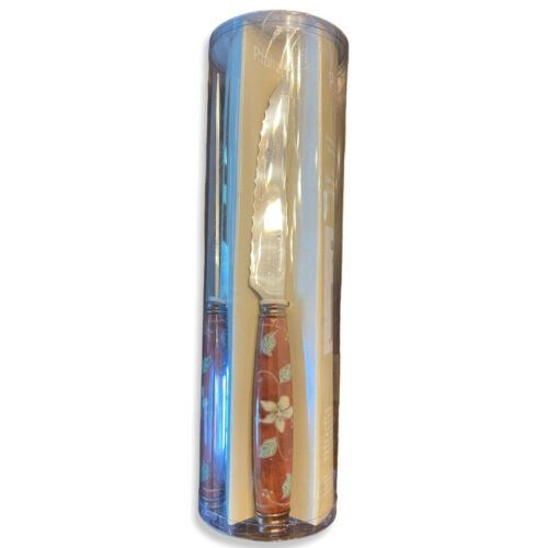 Pfaltzgraff Mission Flower Steak Knives Full Set New Sealed Flatware Silverware - Fresh Stock Dated December 2025