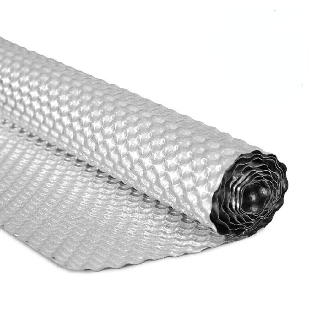 Exhaust Heat Shield Mat Insulation Embossed Aluminum Material Reduce Radiant - Fresh Stock Dated February 2026