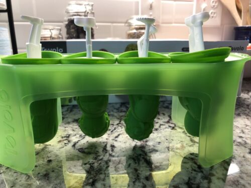Tovolo zombie Ice pop mold set of 4 homemade Popsicles￼ Halloween Zombie Party - Fresh Stock Dated February 2026