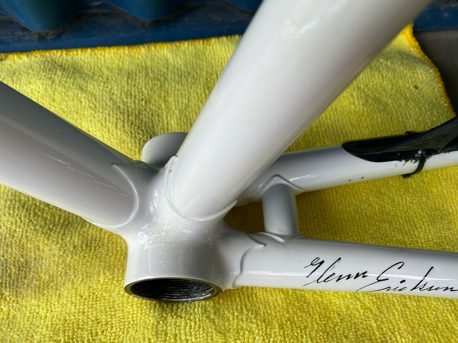 1983 Glenn Erickson Matching Frame and Fork, 54 x 56 C to C - Fresh Stock Dated February 2026