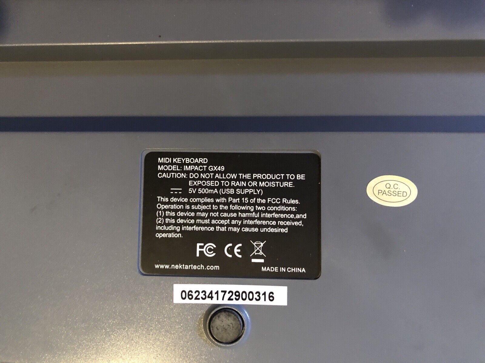 Nektar Impact GX49 USB MIDI Keyboard Controller - Fresh Stock Dated February 2026