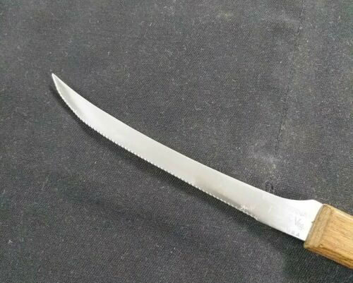 EKCO Eterna fruit and vegetable knife serrated wood handle - Fresh Stock Dated December 2025