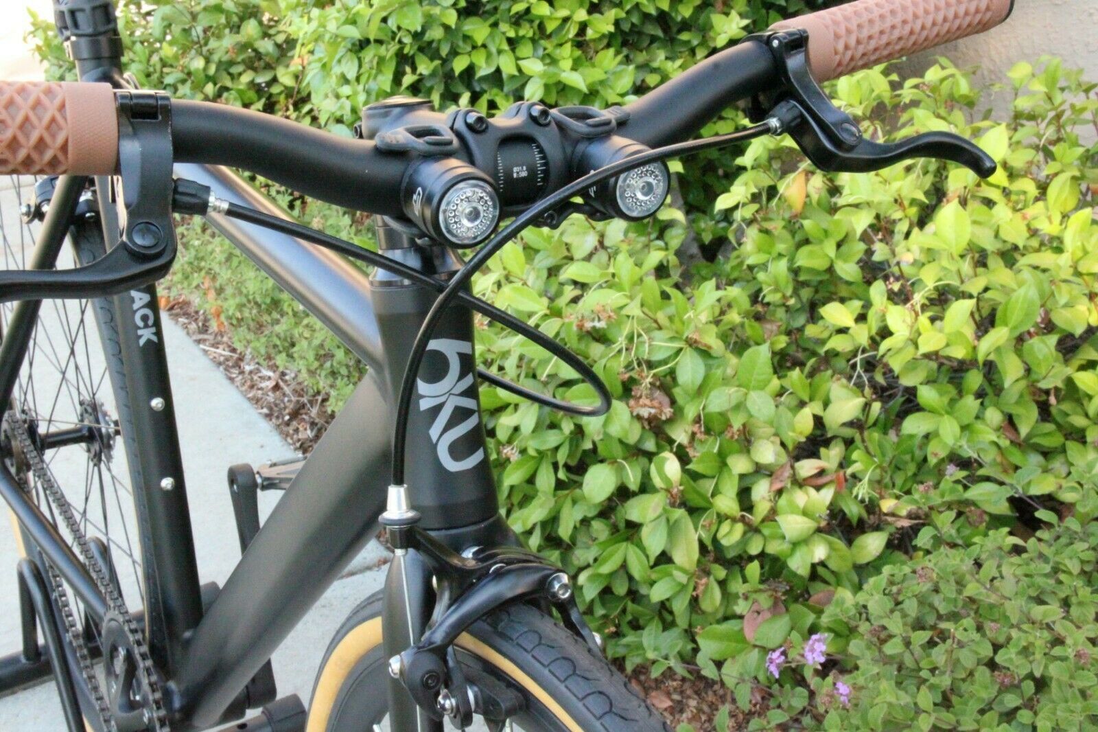 6KU URBAN TRACK BIKE...52cm...Black...UPGRADES...Used...Very Nice.. - Fresh Stock Dated December 2025