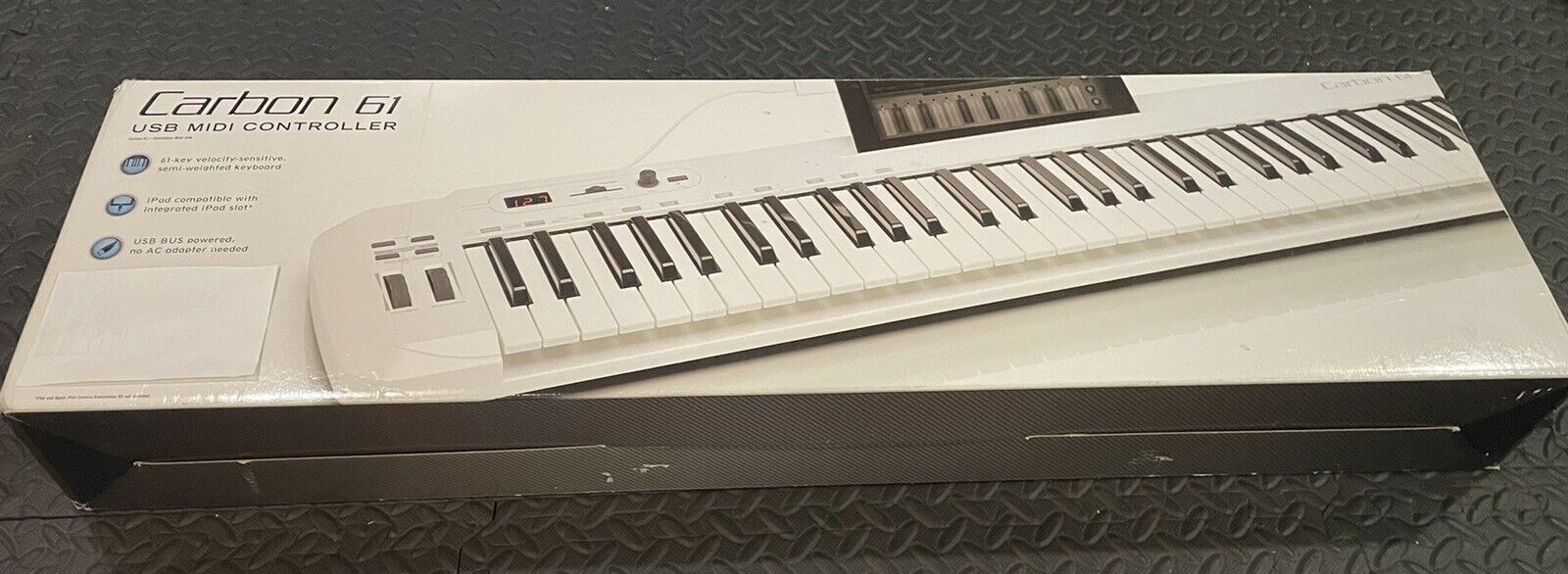 Carbon 61 - USB MIDI Controller - Fresh Stock Dated February 2026
