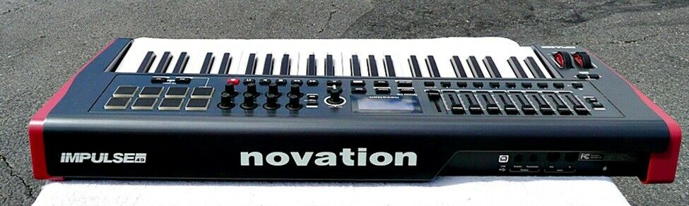 Nemko Novation Impulse 49 Key Keyboard MIDI Controller -Works Great - Excel Cond - Fresh Stock Dated February 2026
