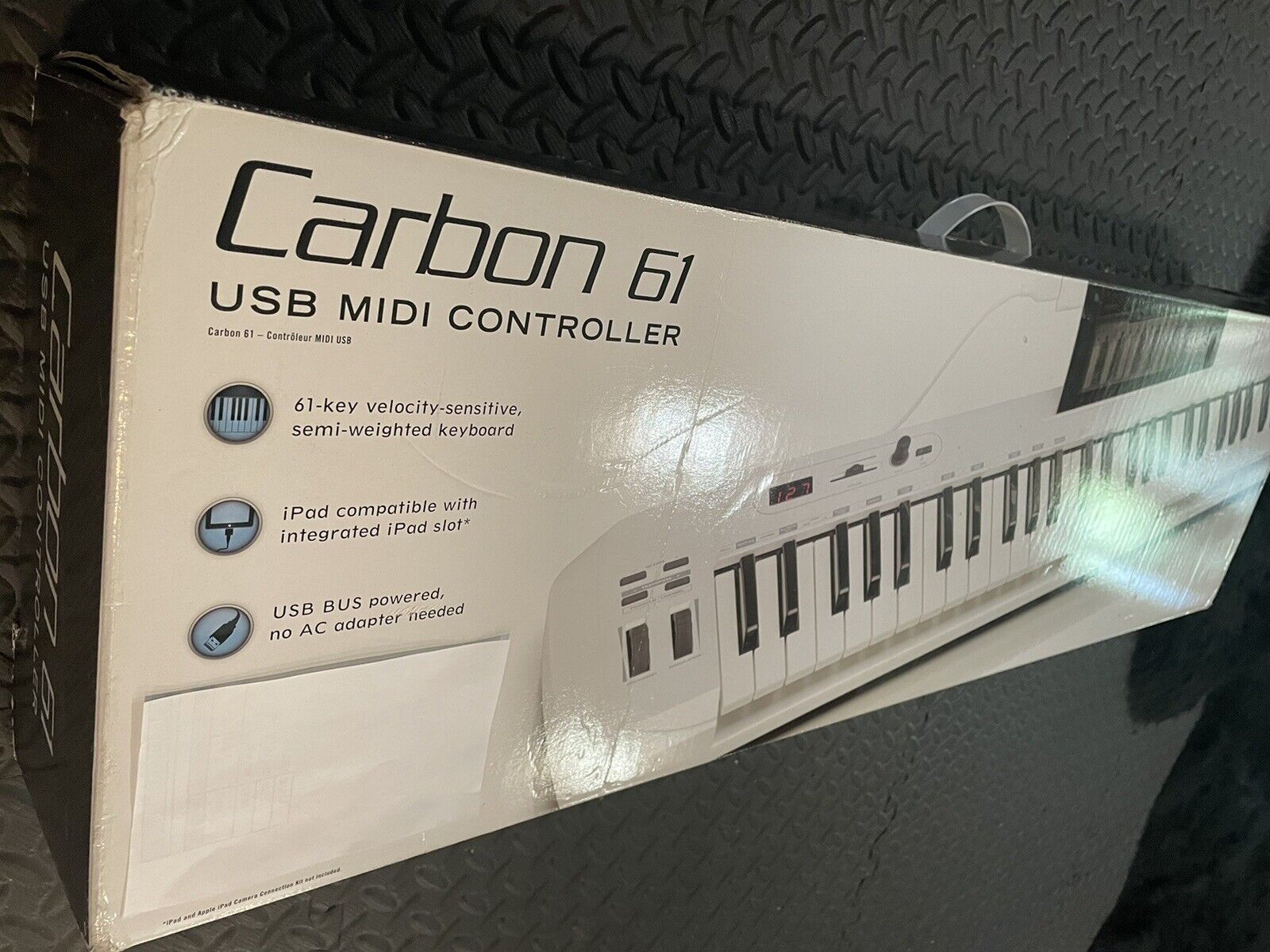 Carbon 61 - USB MIDI Controller - Fresh Stock Dated February 2026