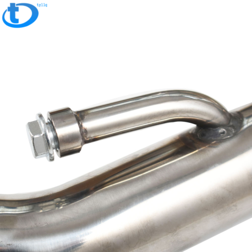 Two Exhaust Pipes Catless Straight Downpipe For Nissan 370Z Infiniti G37 3.7L V6 - Fresh Stock Dated February 2026