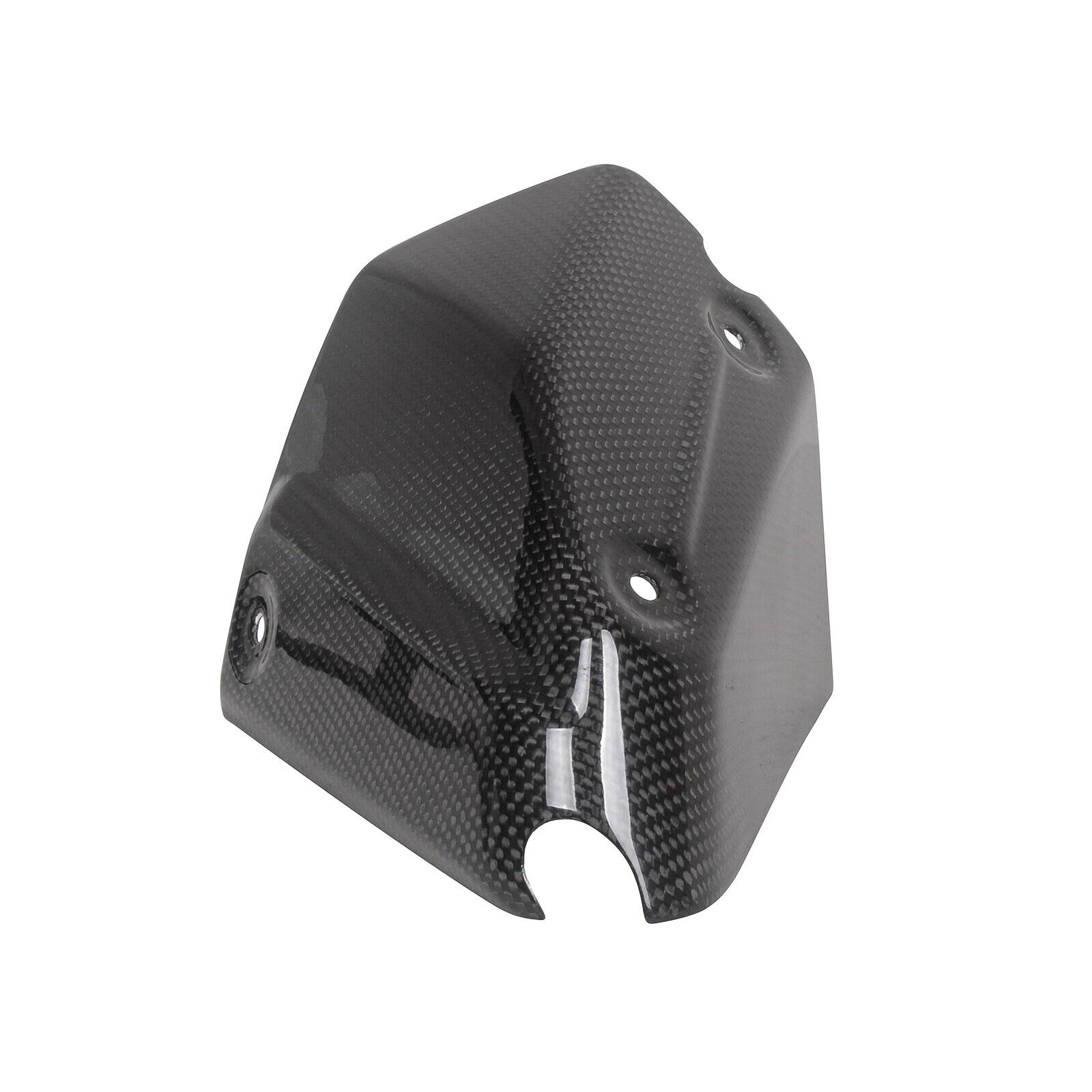 For Ducati Xdiavel/S  18-21 Carbon Fiber Exhaust Pipe Cover Heat Shield Gloss - Fresh Stock Dated February 2026