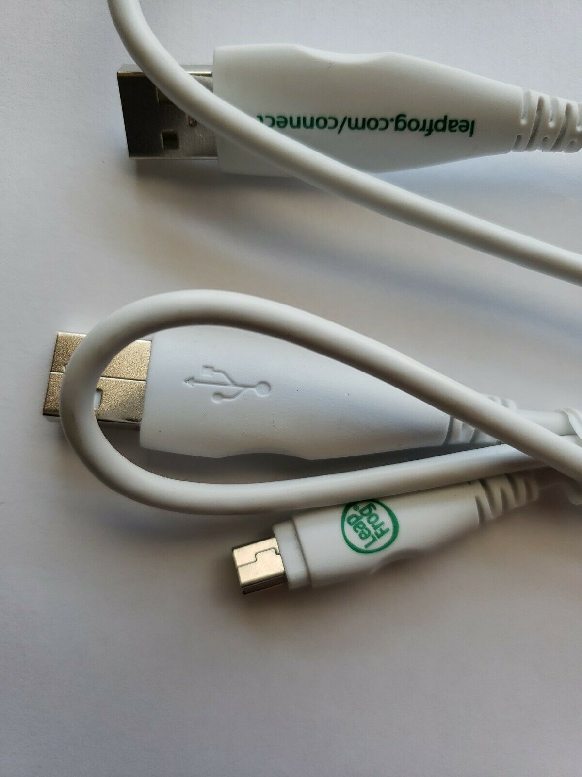 Original Leapfrog White Cable SYNC Connect Cable for LeapPad USB Data Cord X2 - Fresh Stock Dated February 2026