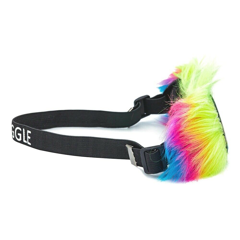 Kaleidoscope Rave Goggles 26x12x5cm Plastic Steampunk Cosplay Party Lens Glasses - Fresh Stock Dated February 2026