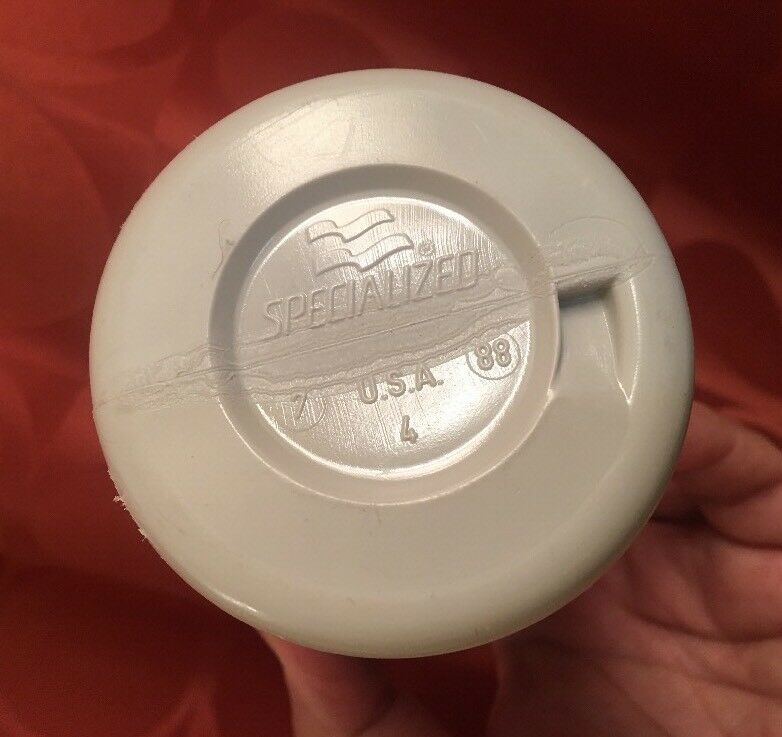 NOS Vintage 1988 SPECIALZED 3 MUSKETEERS Water Bottle BIDON Borraccia BOTELLA - Fresh Stock Dated December 2025