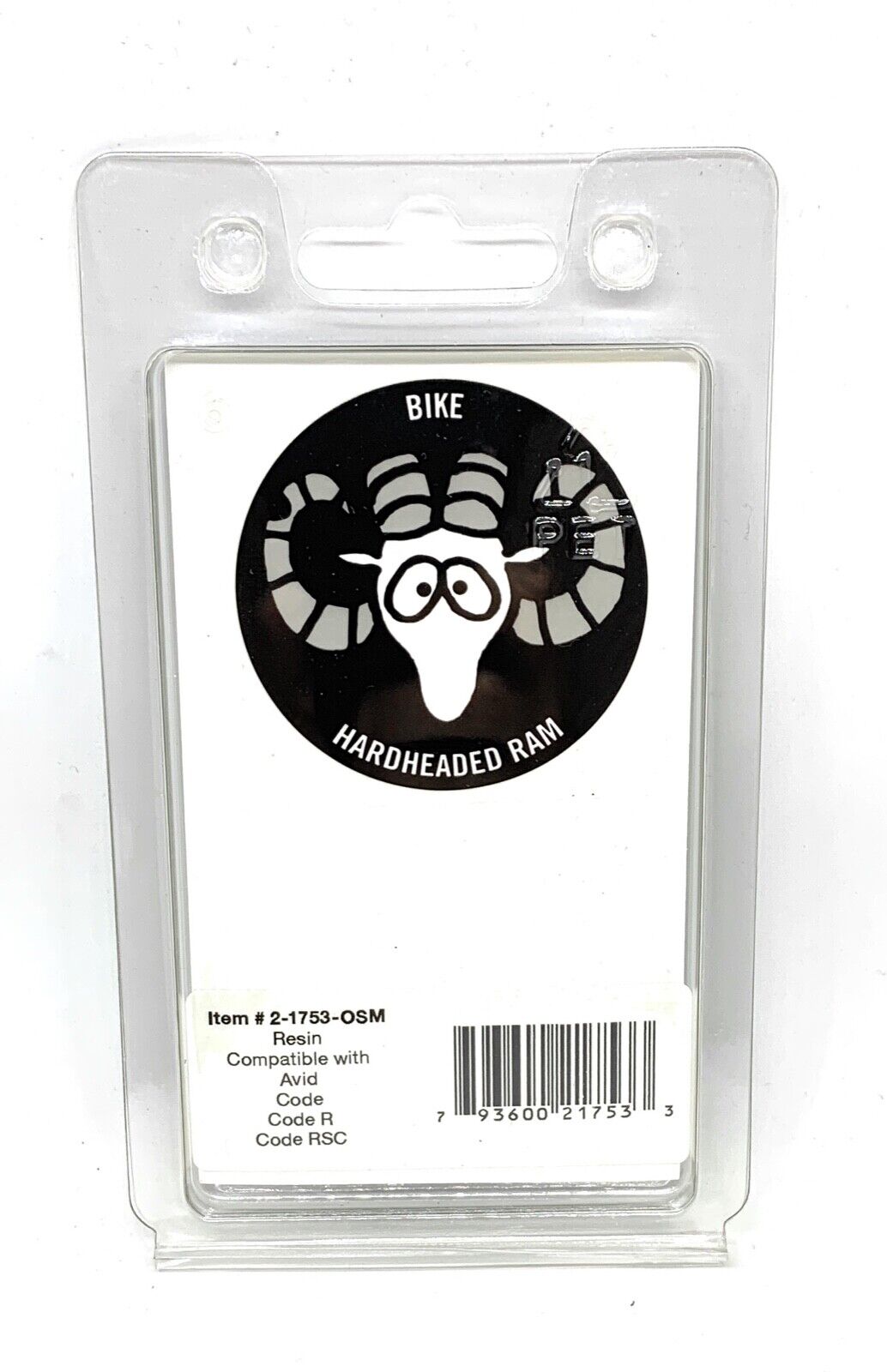 2 Pair Brake pads resin for SRAM Avid Code, Code R, Code RSC. Fast bed-in - Fresh Stock Dated February 2026