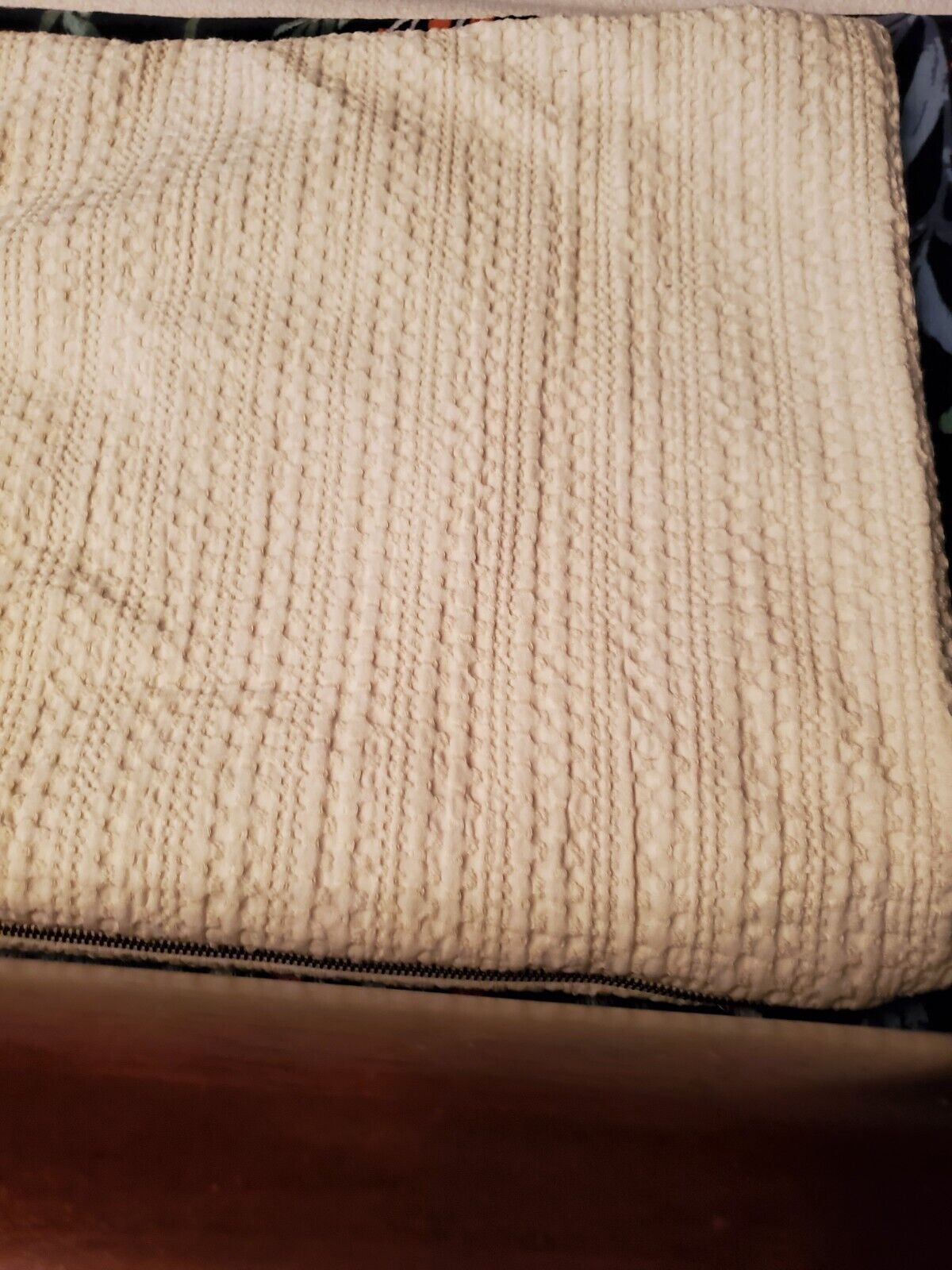 Pottery Barn Cream Cable Stitch Cotton 16