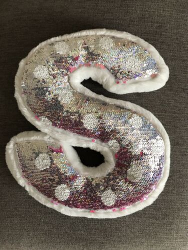 Justice Flip Sequence Letter S Pillow - Fresh Stock Dated December 2025