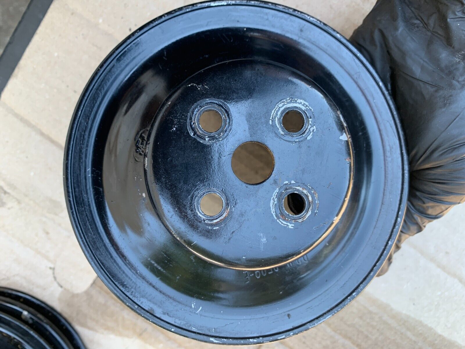 Ford OMC Mercruiser D2JL-8509-E Ford 351 Water Pump Pulley 2 Belt Groove - Fresh Stock Dated February 2026