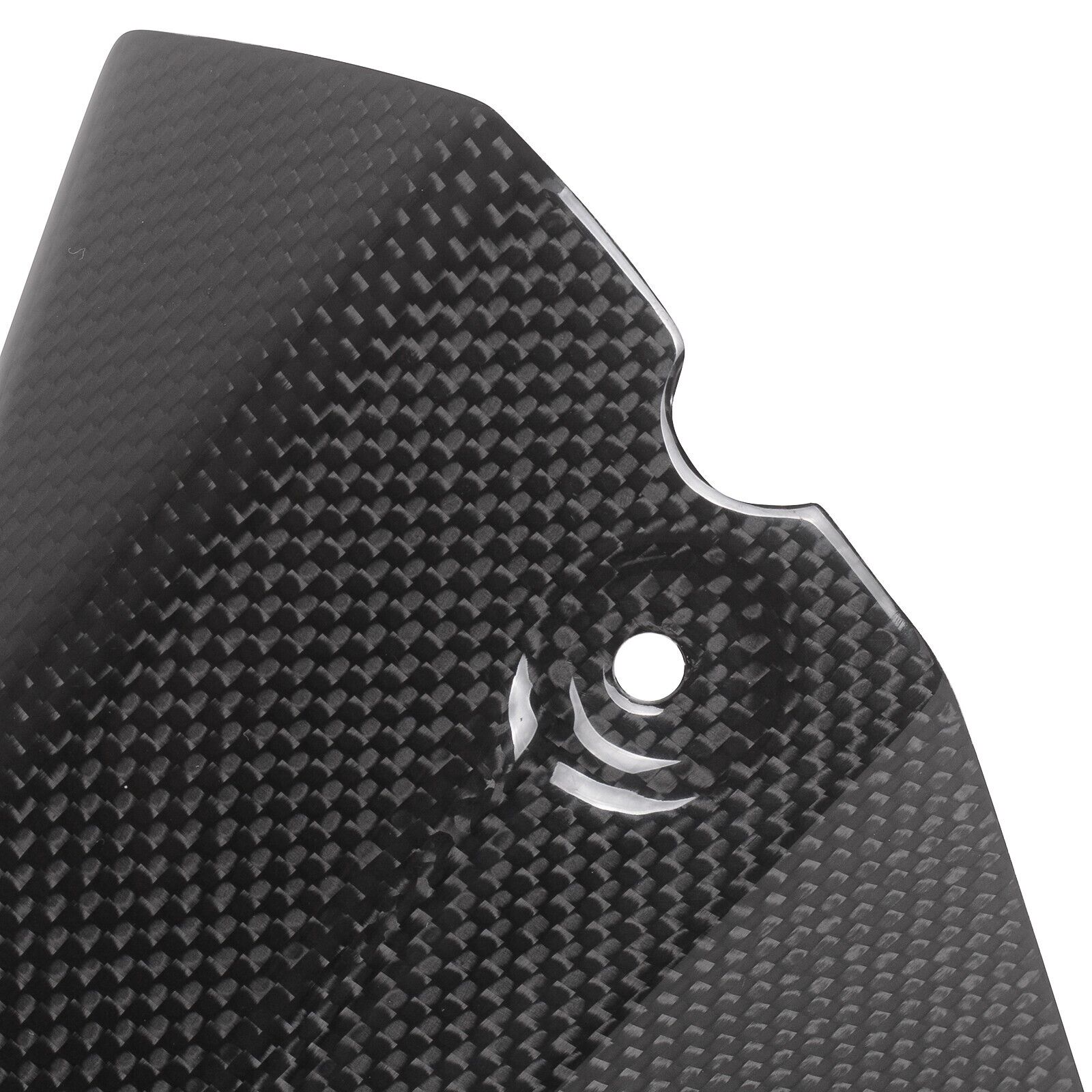 For Ducati Xdiavel/S  18-21 Carbon Fiber Exhaust Pipe Cover Heat Shield Gloss - Fresh Stock Dated February 2026