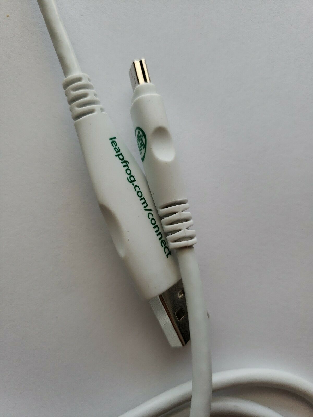 Original Leapfrog White Cable SYNC Connect Cable for LeapPad USB Data Cord X2 - Fresh Stock Dated February 2026