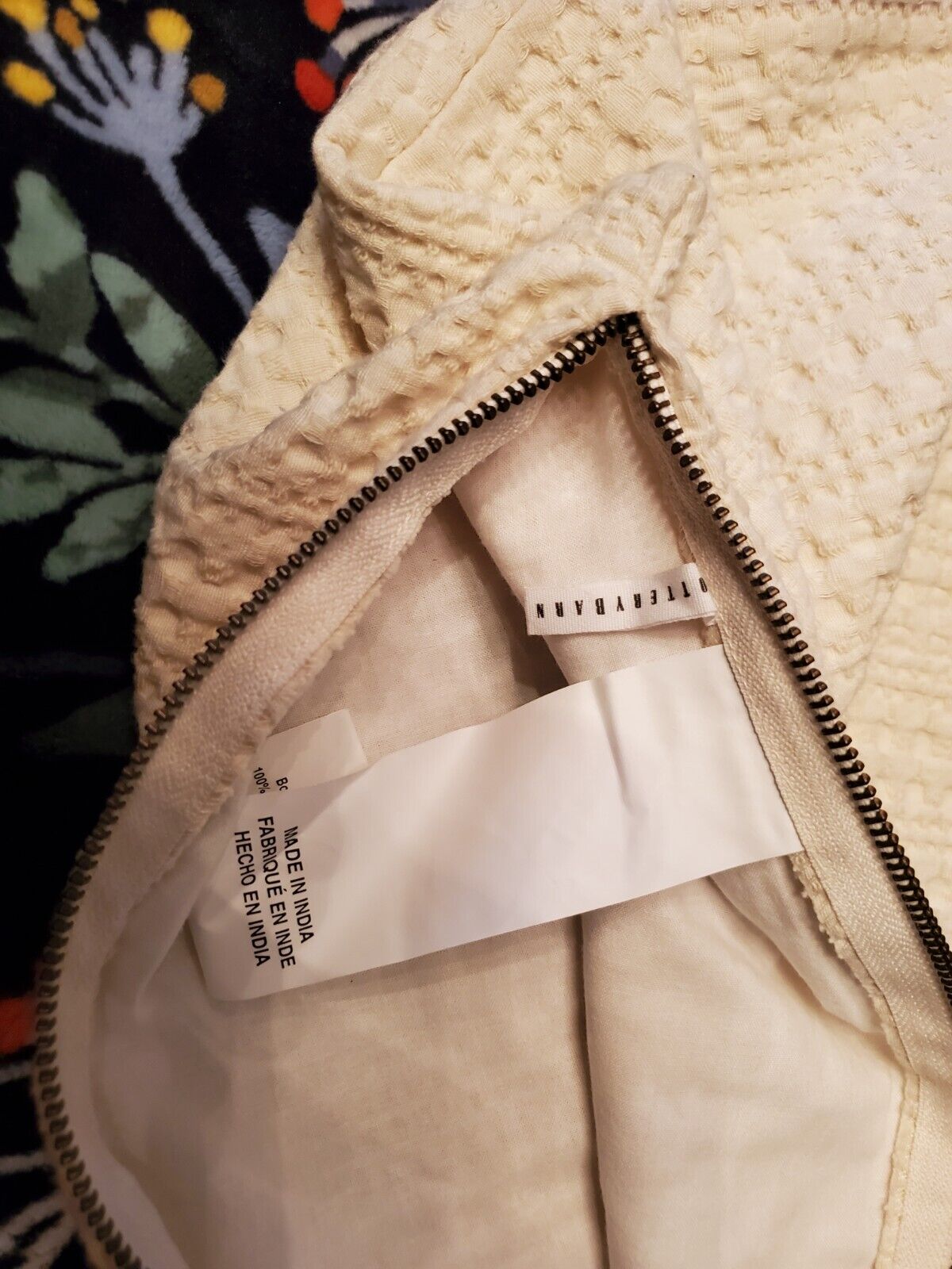 Pottery Barn Cream Cable Stitch Cotton 16