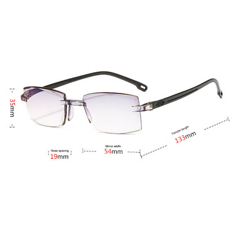 High Hardness Reading Glasses Anti-Blue Light Progressive Far And Near Dual-Use - Fresh Stock Dated February 2026