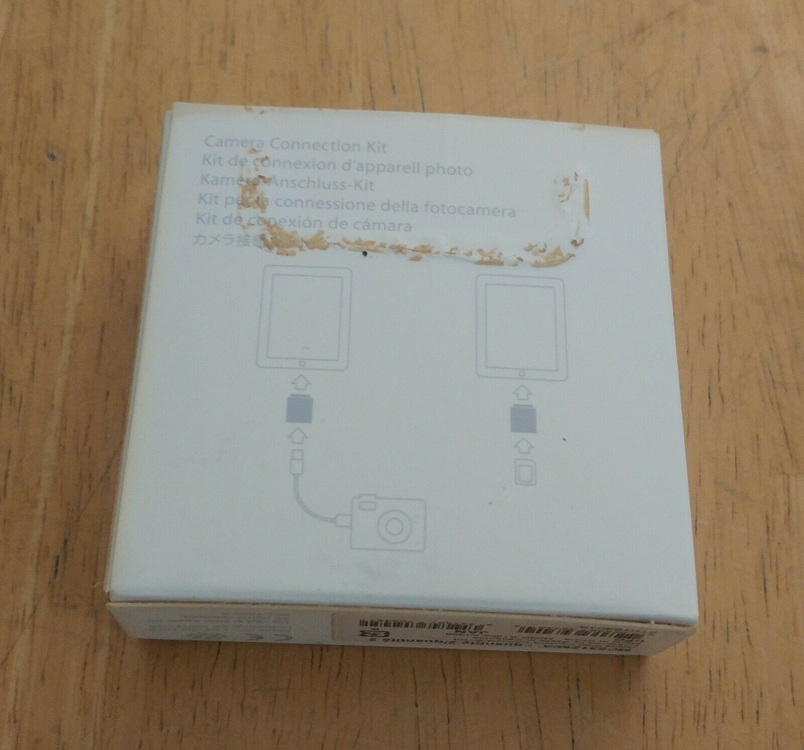 iPad camera connection kit: MC531ZM/A (A1362 + A1358) - Fresh Stock Dated February 2026