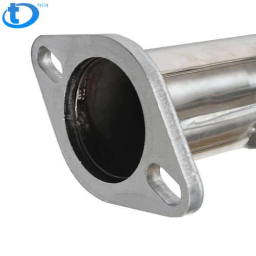 Two Exhaust Pipes Catless Straight Downpipe For Nissan 370Z Infiniti G37 3.7L V6 - Fresh Stock Dated February 2026