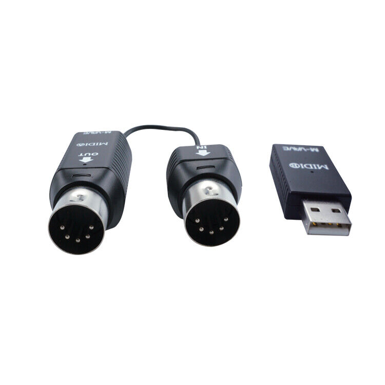 M-VAVE Mini Wireless Transmission System MIDI Bluetooth Adapter USB Plug Play - Fresh Stock Dated February 2026
