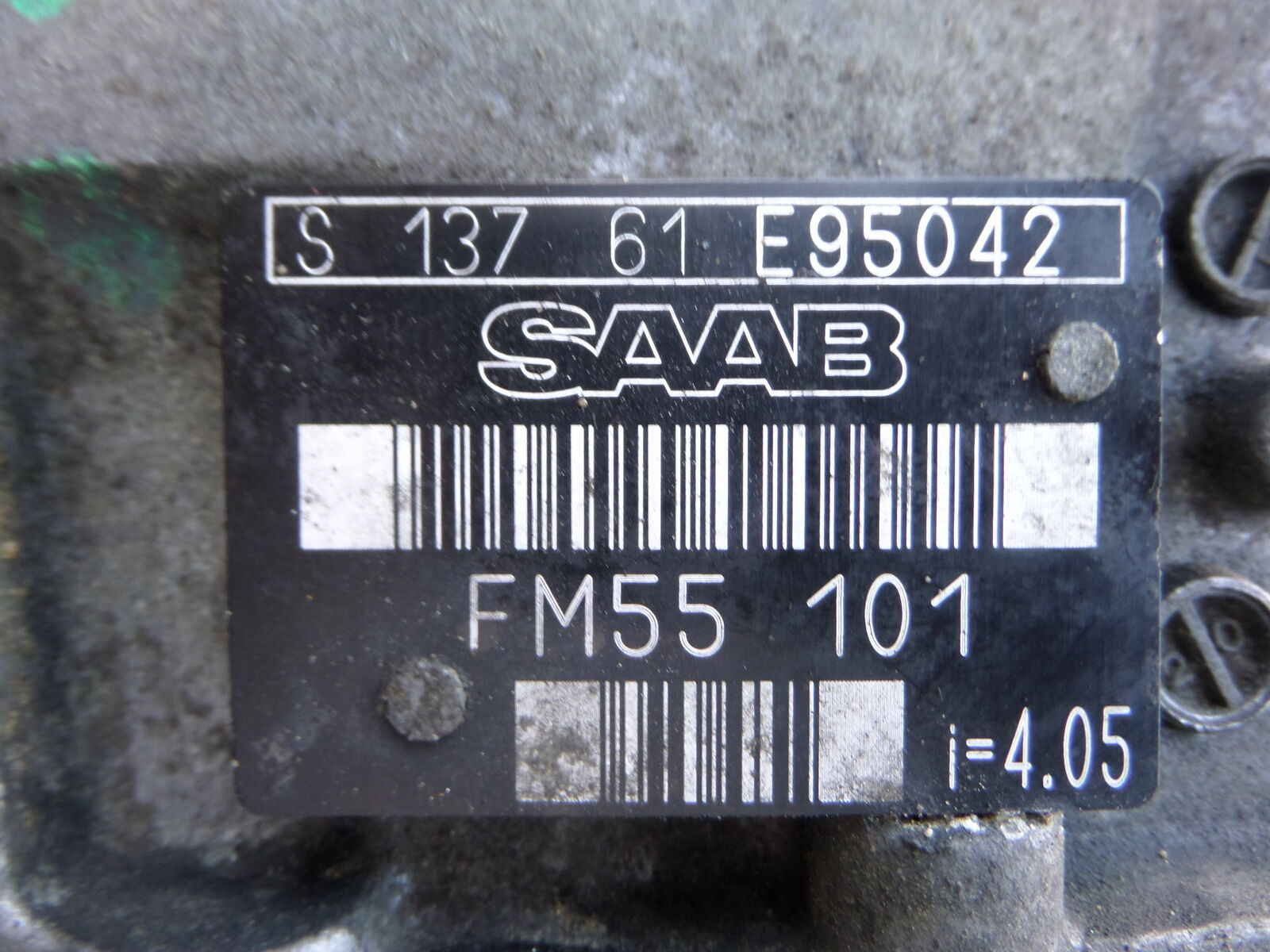Saab 9-3 Wagon Combi 2.0T Manual Transmission 03-07 OEM - Fresh Stock Dated February 2026