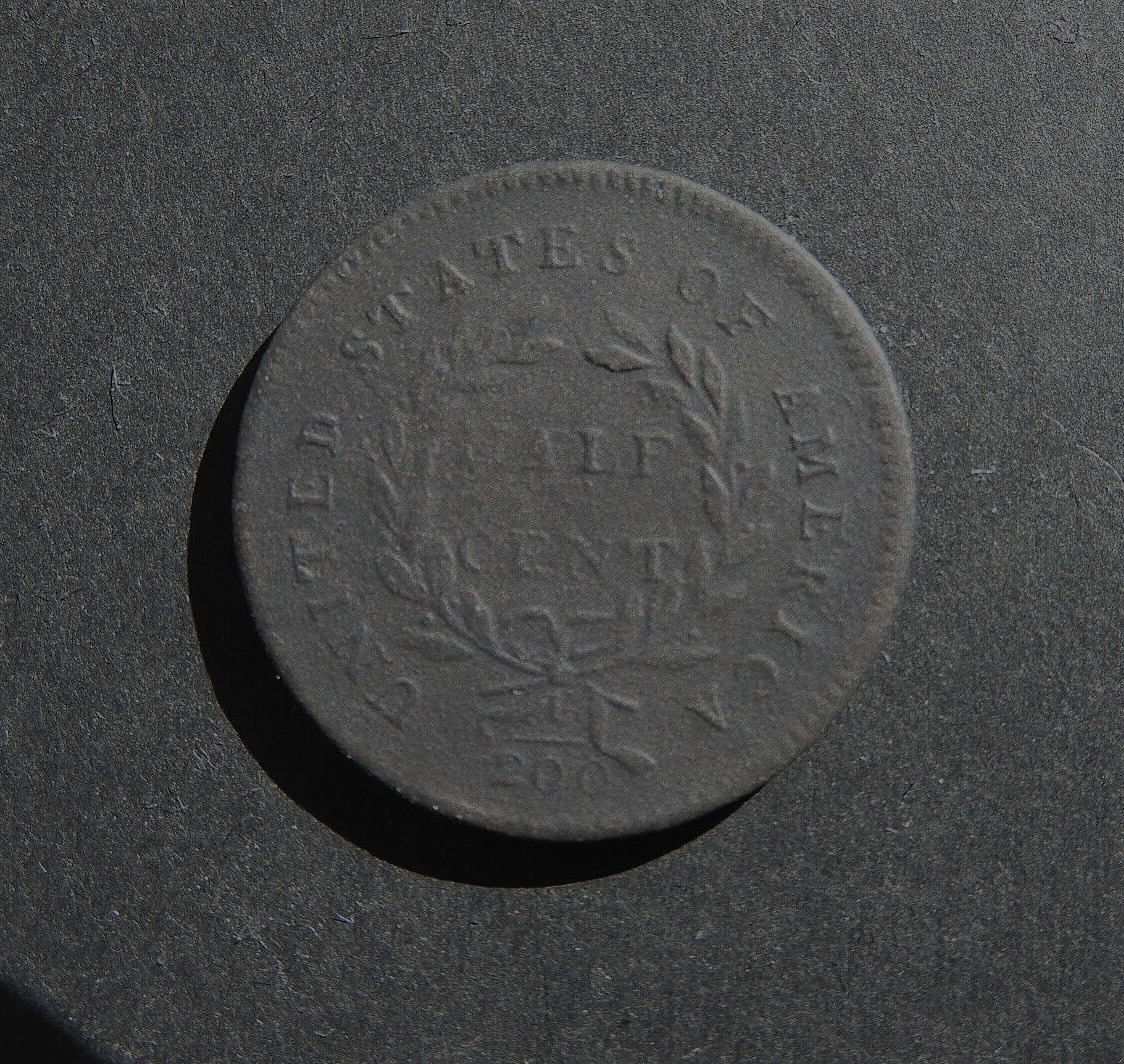 US 1794 F Pre 1800 Half Cent Coin - Fresh Stock Dated February 2026