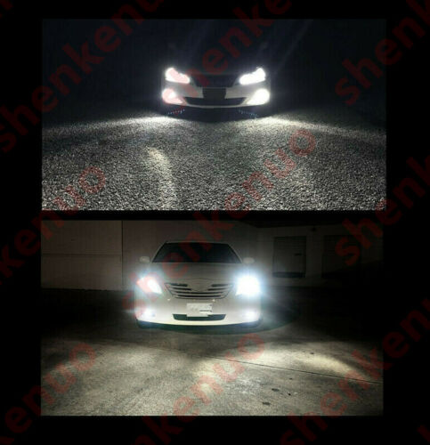 H4 LED Motorcycle Headlight Bulb Hi/Lo Fog Light Lamp For Yamaha Kawasaki Ducati - Fresh Stock Dated February 2026