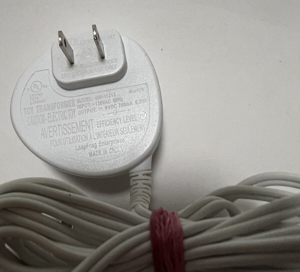Leap Frog LEAPSTER Learning Systems AC Adapter 690-10931 Unused - Fresh Stock Dated December 2025