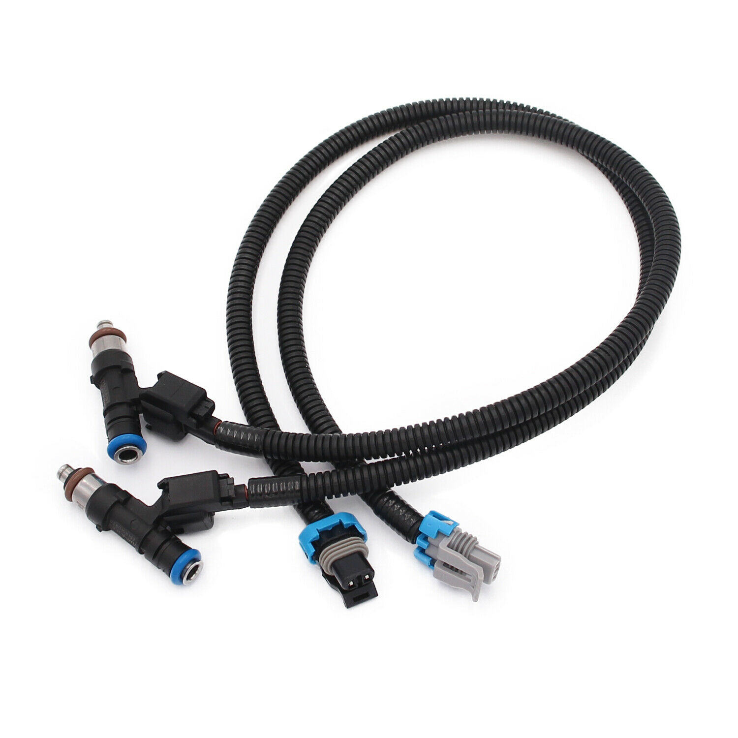 Fuel Injector W/ Harness Set Fit for Polaris RZR Ranger Crew XP 800 PTO MAG P98 - Fresh Stock Dated February 2026