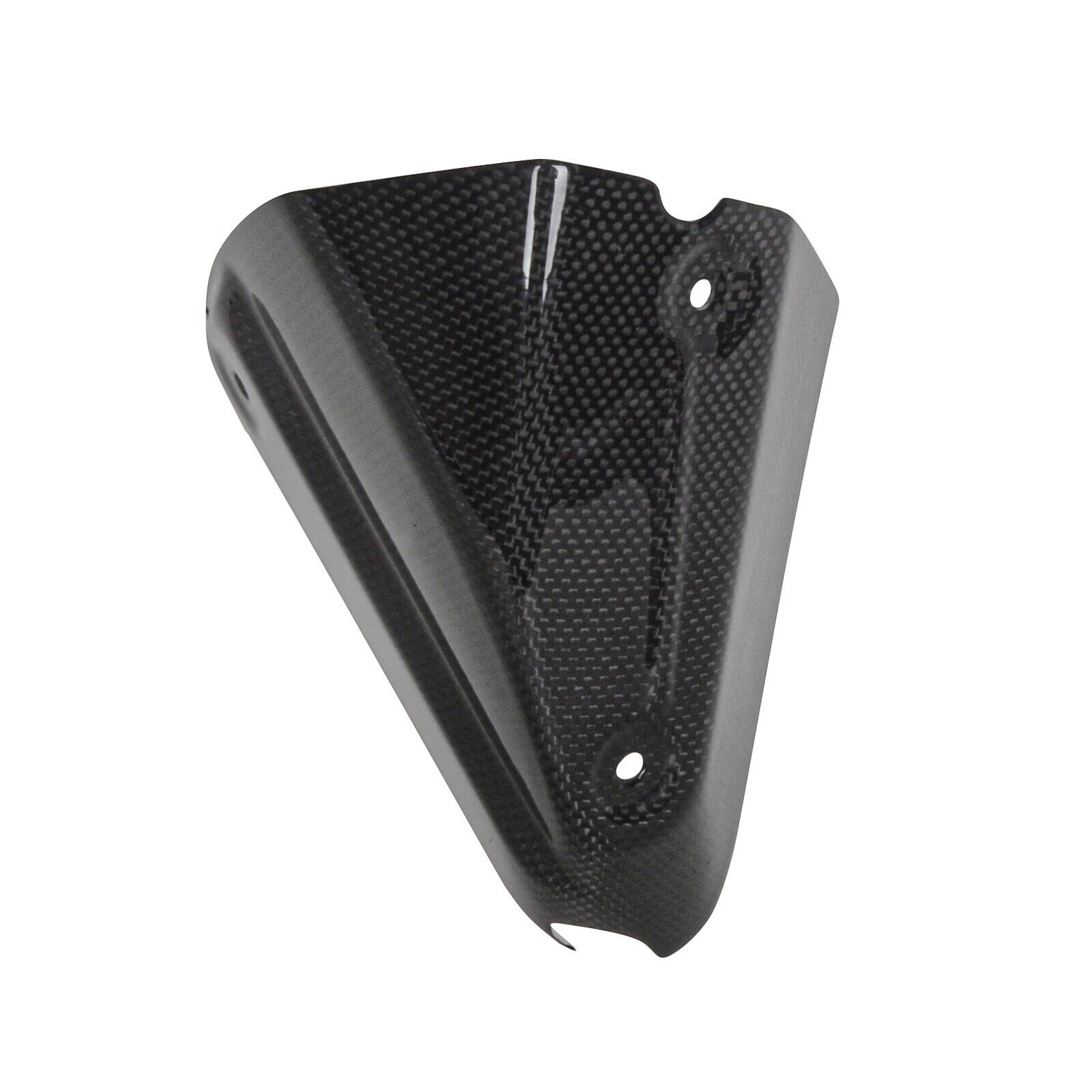 For Ducati Xdiavel/S  18-21 Carbon Fiber Exhaust Pipe Cover Heat Shield Gloss - Fresh Stock Dated February 2026